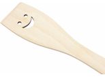 Spatola In Legno Per Teglie Teflon, Faggio, Smile, 30 Cm
