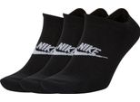 Nike Sportswear Everyday Essential NO-SHOW (3 Paia) Nero Xl