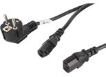 Cavo Di Alimentazione Lanberg Schuko Cee 7/7 A 2X Iec320 C13 2M
