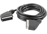 Lanberg CA-EUEU-10CC-0018-BK Cavo Scart 1,8 M Scart (21 Pin) Nero (CA-EUEU-10CC-0018-BK)