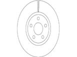 2X Disco Freno Trw DF6810S Per Ford S-Max (Cj) Galaxy (Ck) 51Mm 300Mm