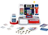 Theo Klein Shopping Center Tablet-Kasse, Mit Soundbar, Spielzeugkassen, Spielkasse, Supermarktkasse, Kinder Spielzeug, 9389
