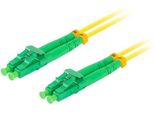 Lanberg Sm LC/APC-LC/APC Duplex Cavo Patch In Fibra Ottica 3,0Mm Lszh G657A1 1M Giallo