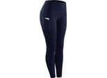 Leggings Donna PO-15690 - Blu Scuro/L KP15690