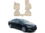 2014-2021 Vw Passat B8 Tappetini Tpe Beige 4 Pz