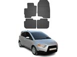 2008-2012 Mitsubishi Colt Z30 5 Porte Tappetini In Gomma Nera 4 Pz