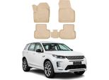 2014-2017 Land Rover Discovery Sport Tappetini Tpe Beige 4 Pz