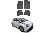 2014-2022 Toyota Aygo Tappetini Tpe Nero 4 Pezzi
