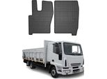 2002-2008 Iveco Eurocargo 120 FußMatten Gummi Schwarz 2 Tlg
