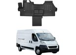 2006-2016 Citroen Jumper Tappetini Tpe Nero 1 Pezzo