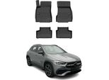 2020-2025 Mercedes Gla H247 Tappetini Tpe Nero 4 Pz