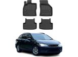 2012-2020 Seat Leon / Leon Hatchback Tappetini Tpe Nero 4 Pz