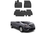 2018-2024 Opel Combo Tappetini Tpe Nero 3 Pz