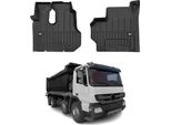 2008-2011 Mercedes Actros MP3 Tappetini Tpe Nero 2 Pezzi