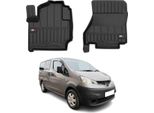 2014-2025 Nissan E-Nv200 Tappetini Tpe Nero 2 Pz