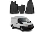 2006-2014 Ford Transit Tappetini Tpe Nero 2 Pz