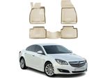 2008-2017 Opel Insignia Tappetini Tpe Beige 4 Pz