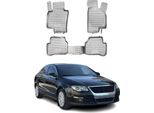 2005-2011 Vw Passat Tappetini Tpe Grigio 4 Pz