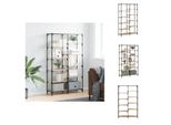 Vidaxl Libreria Sonoma Rovere 100X32X170 Cm Materiale A Base Di Legno E Ferro - Librerie & Librerie