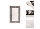Vidaxl Tappeto Lavabile 160X230 Cm Beige Chiaro Antiscivolo - Tappeti