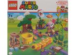 Lego Super Mario Lemonade Jungle Design Set, Playset Nintendo Con Personaggi, Shy Guy E Wiggler Rosa, Regalo Per Ragazzi, Ragazze E Giocatori Dai 7 Anni In Su, Giocattolo Giungla 71434