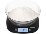 Adler Kitchen Scale With A Bowl | Ms 3179W | Graduation 1 G | Display Type Lcd | White