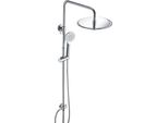 Joho Colonna Doccia Acciaio Inox Senza Miscelatore Fori Muro Regolabili Set Doccia A Pioggia Con Soffione Doccia In Acciaio Inox 30 * 30 Quadrato