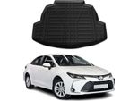 Fodera Del Bagagliaio Per Toyota Corolla 2019-2025 Con Retro In Gomma Tpe