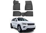 2013-2015 Jeep Grand Cherokee Omac Tappetini In Gomma Tpe Nero 4X