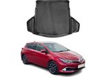 Tappetino Per Bagagliaio Per Toyota Auris Estate 2012-2015 In Gomma Tpe