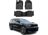 2006-2017 Jeep Compass MK49 / Patriot Tappetini Tpe Nero 3 Pezzi