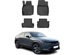 2020-2025 Mazda MX-30 Tappetini Tpe Nero 4 Pezzi