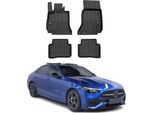 2021-2025 Mercedes Classe C W206 Tappetini Tpe Nero 4 Pz