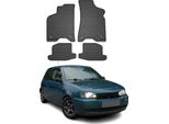 1997-2005 Seat Arosa Tappetini In Gomma Nera 4 Pz