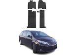 2011-2018 Toyota Sienna Tappetini Tpe Nero 4 Pezzi