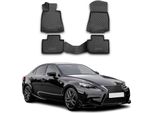 2013-2021 Lexus IS250 Tappetini Tpe Nero 4 Pezzi