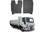 2002-2008 Iveco Eurocargo 160 FußMatten Gummi Schwarz 2 Tlg