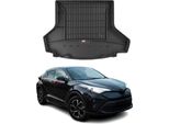 2016-2025 Toyota C-HR Tappetini In Gomma Nera 4 Pz