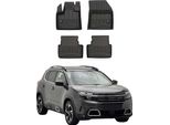 2018-2025 Citroen C5 Aircross Tappetini Tpe Nero 4 Pz