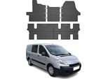 Omac Tappetini In Gomma Per Citroen Jumper 2006-2025 Tappetini Auto Gomma Nero 5Pz
