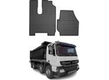 2008-2012 Mercedes Actros MP3 S-Cabin Tappetini In Gomma Nera 2 Pz