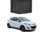 Omac Rivestimento Del Bagagliaio In Gomma Per Mazda 2 2014-2025 Rivestimento Del Bagagliaio In Tpe Nero