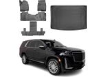 2004-2009 Cadillac Srx Tappetini Tpe Nero 4 Pz