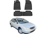 2001-2008 Citroen C5 Tappetini Tpe Nero 4 Pz