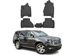 2015-2024 Chevrolet Tahoe Tappetini Tpe Nero 4 Pz