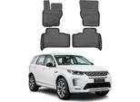 2016-2025 Land Rover Discovery Tappetini Tpe Nero 4 Pz