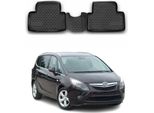 2011-2019 Opel Zafira C 7 Posti Tappetini Tpe Nero 2 Pz