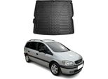 Rivestimento Del Bagagliaio Per Opel Zafira Mpv 1999-2005 In Gomma Tpe Nero