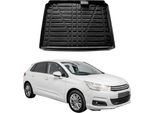 Vaschetta Portabagagli Per Citroen C4 2010-2021 Hatchback In Gomma Tpe