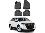 2007-2014 Ford Edge Tappetini Tpe Nero 4 Pezzi